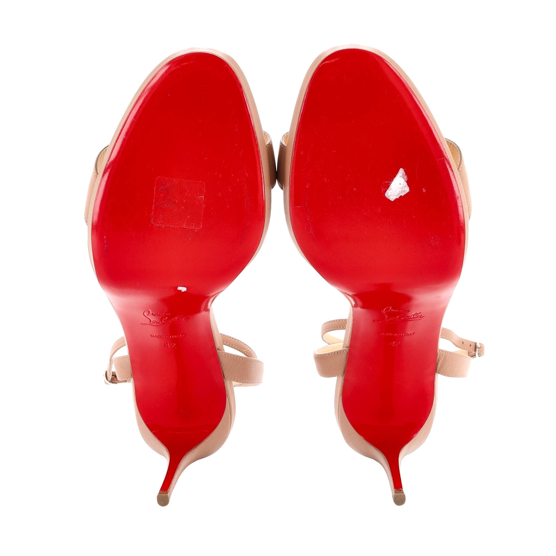 Women's Loubi Queen Heeled Sandals Leather 100