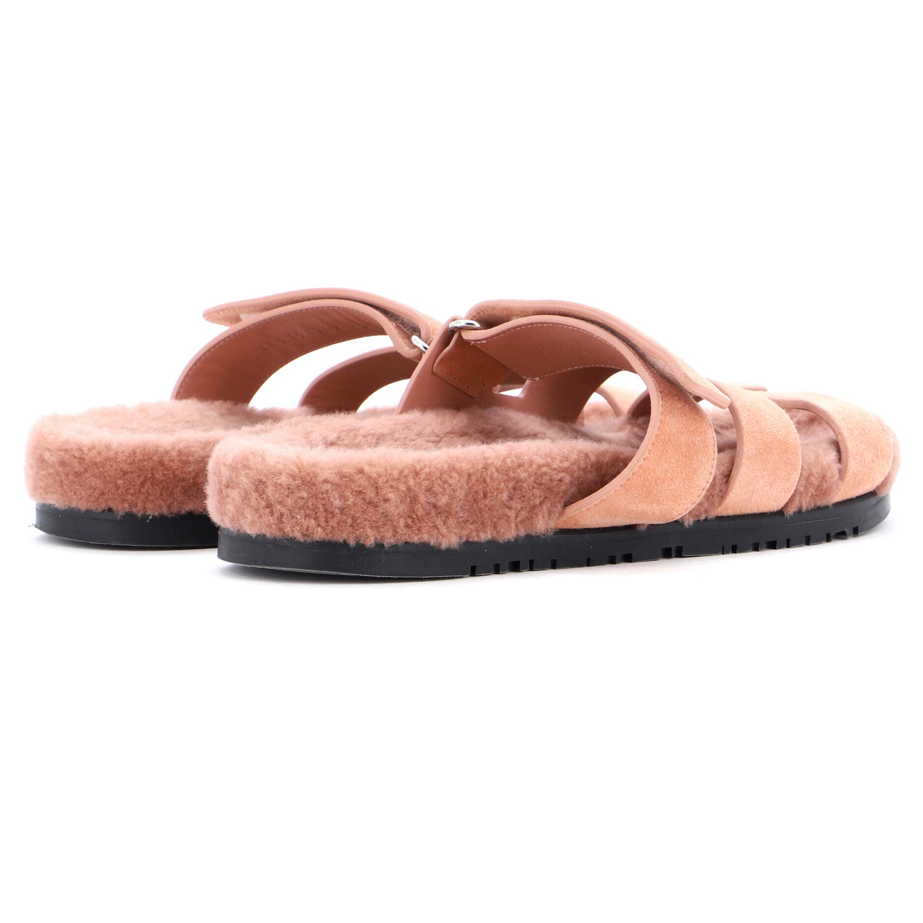 Women's Chypre Sandals Suede with Shearling