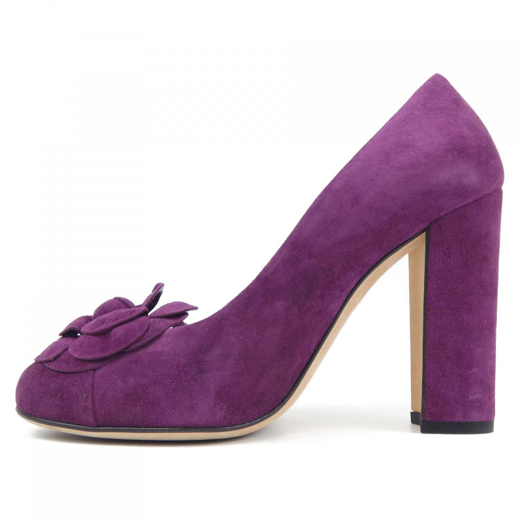 Chanel G31544X02868 Suede Calfskin Pumps