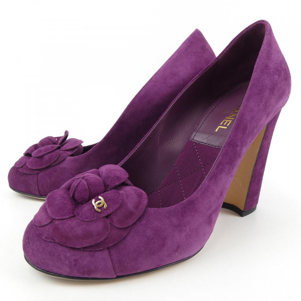Chanel G31544X02868 Suede Calfskin Pumps