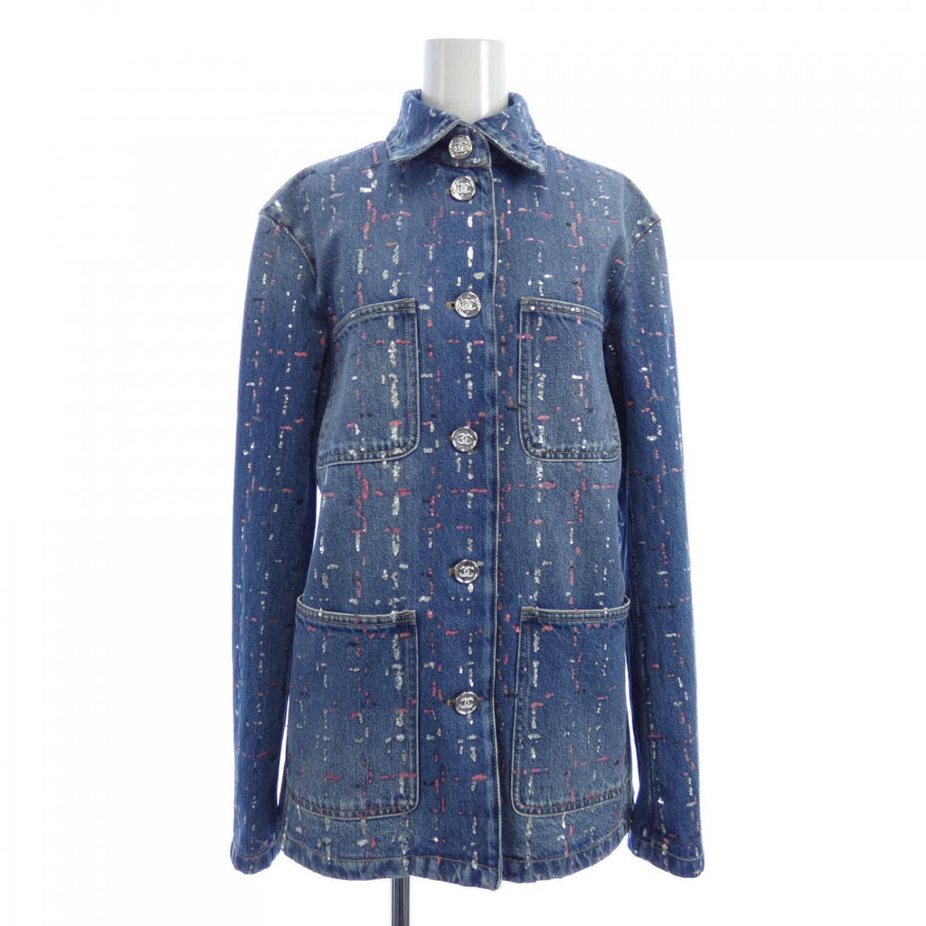 Chanel P75259V66855 Denim Jacket