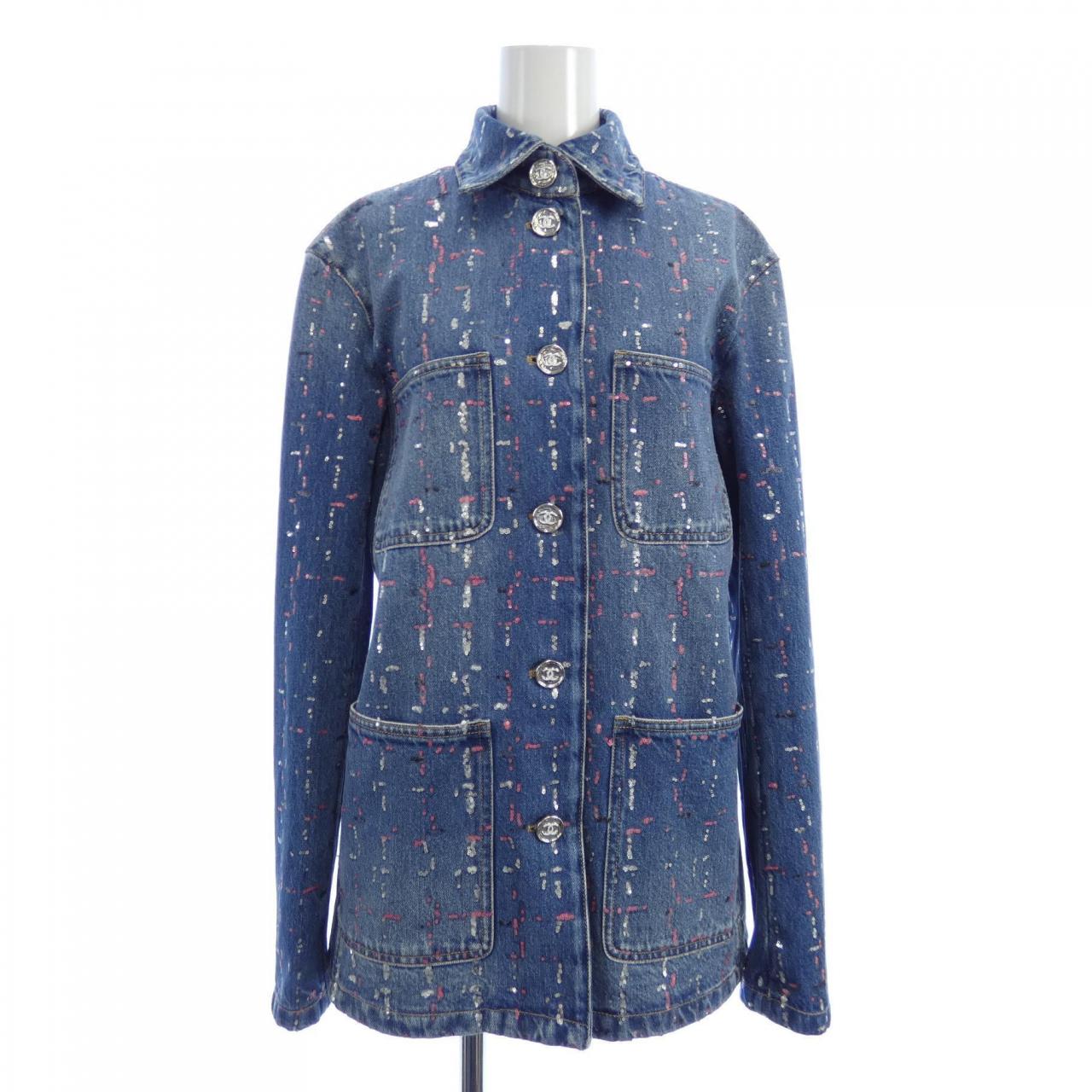 Chanel P75259V66855 Denim Jacket