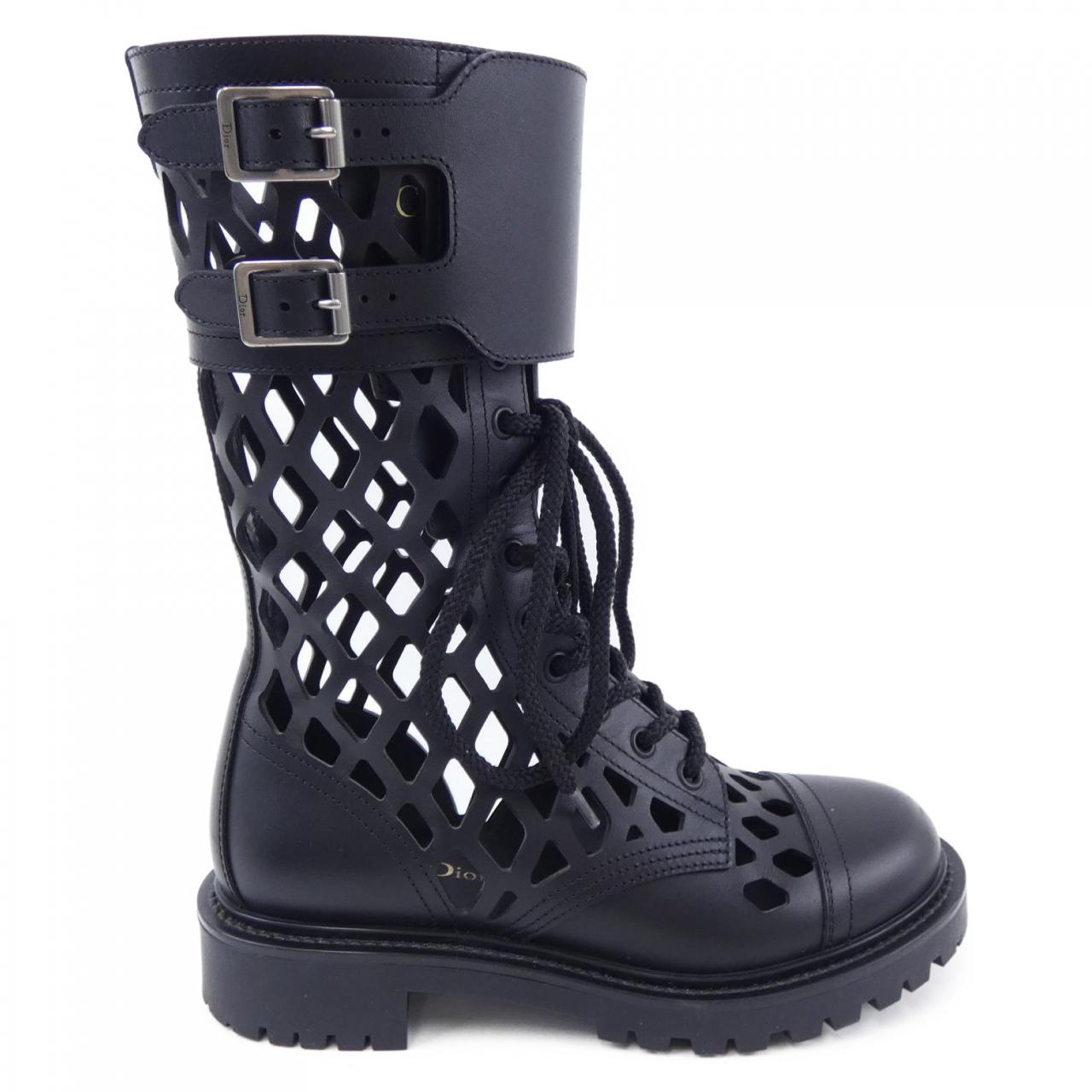 Christian Dior D-TRAP ANKLE BOOT Calfskin Boots