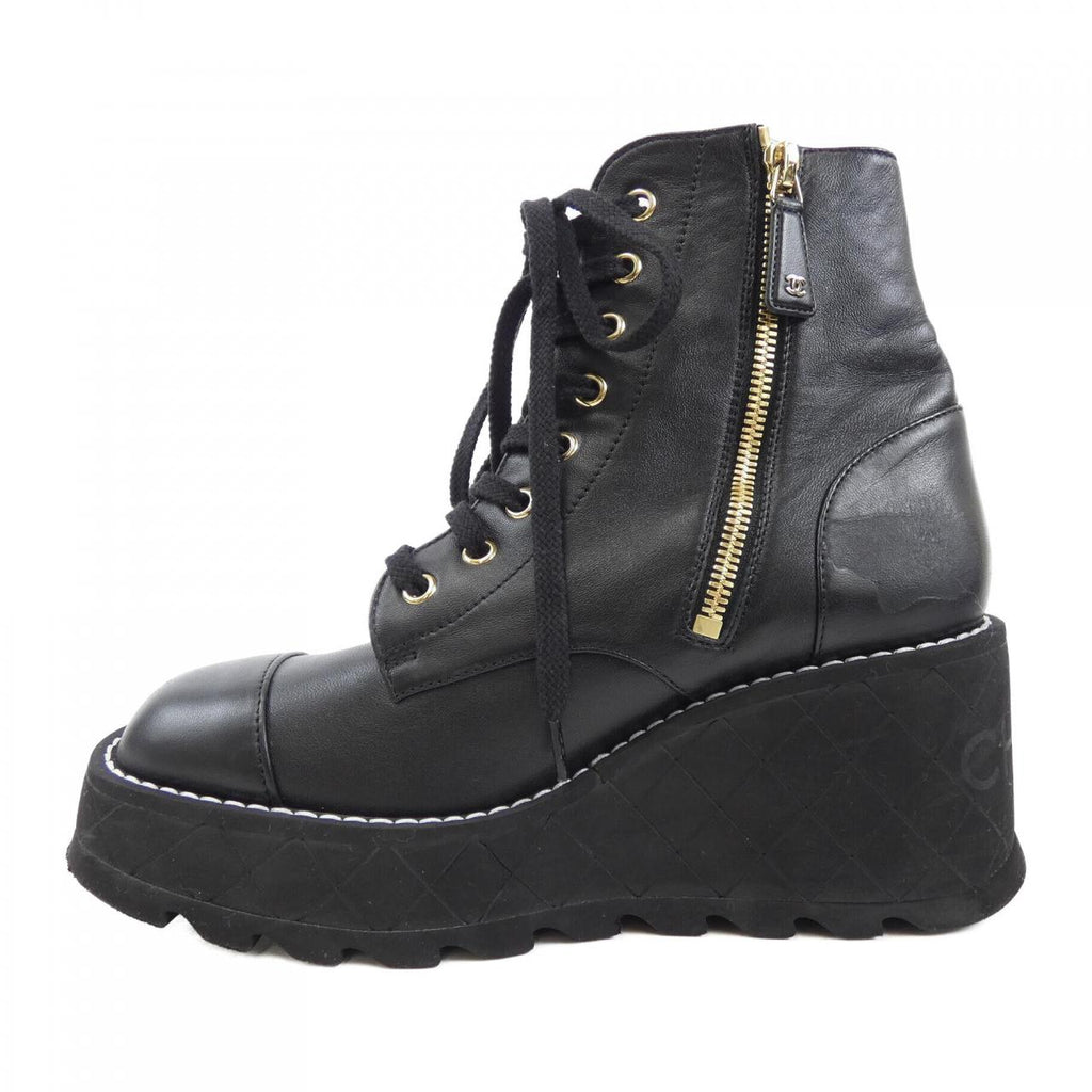 Chanel G45388X01000 Lambskin Boots