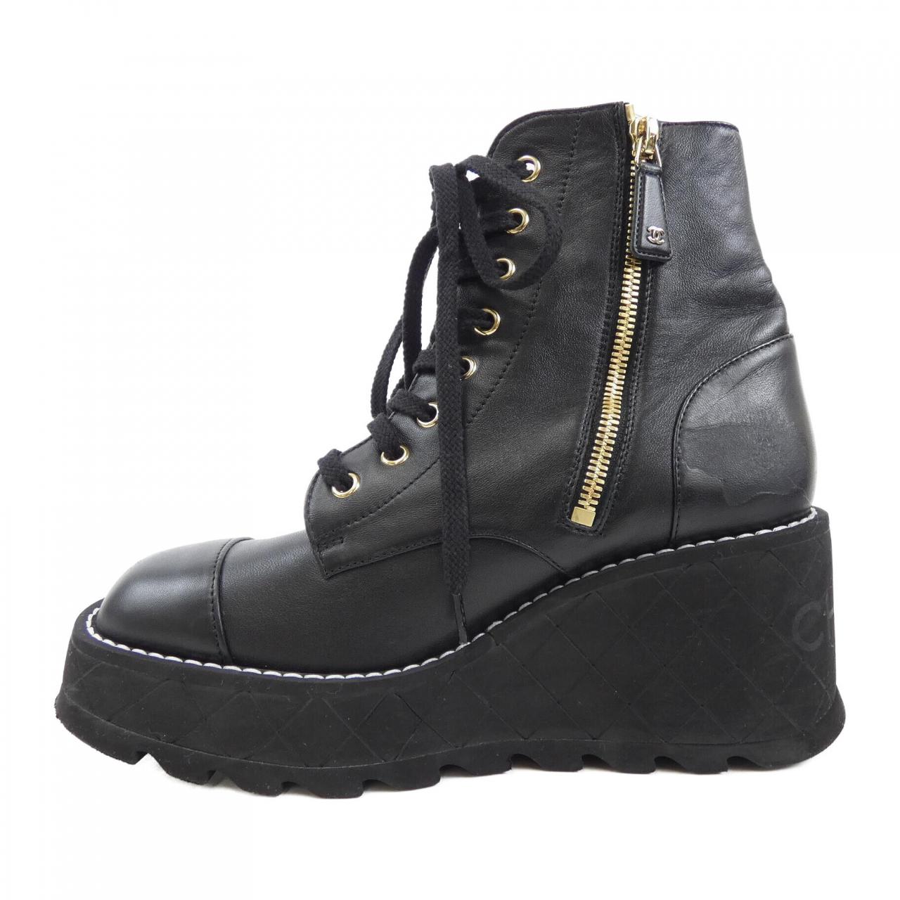 Chanel G45388X01000 Lambskin Boots