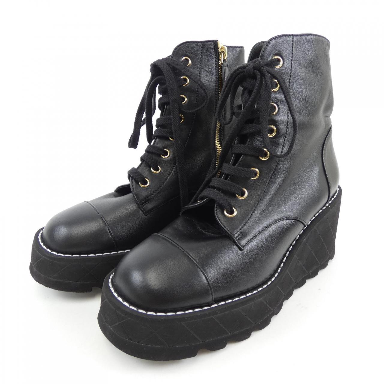 Chanel G45388X01000 Lambskin Boots