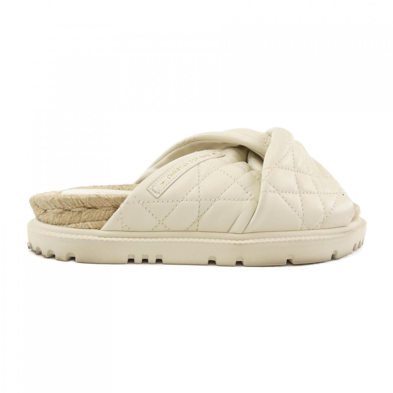 Christian Dior D-TWIST Leather Sandals