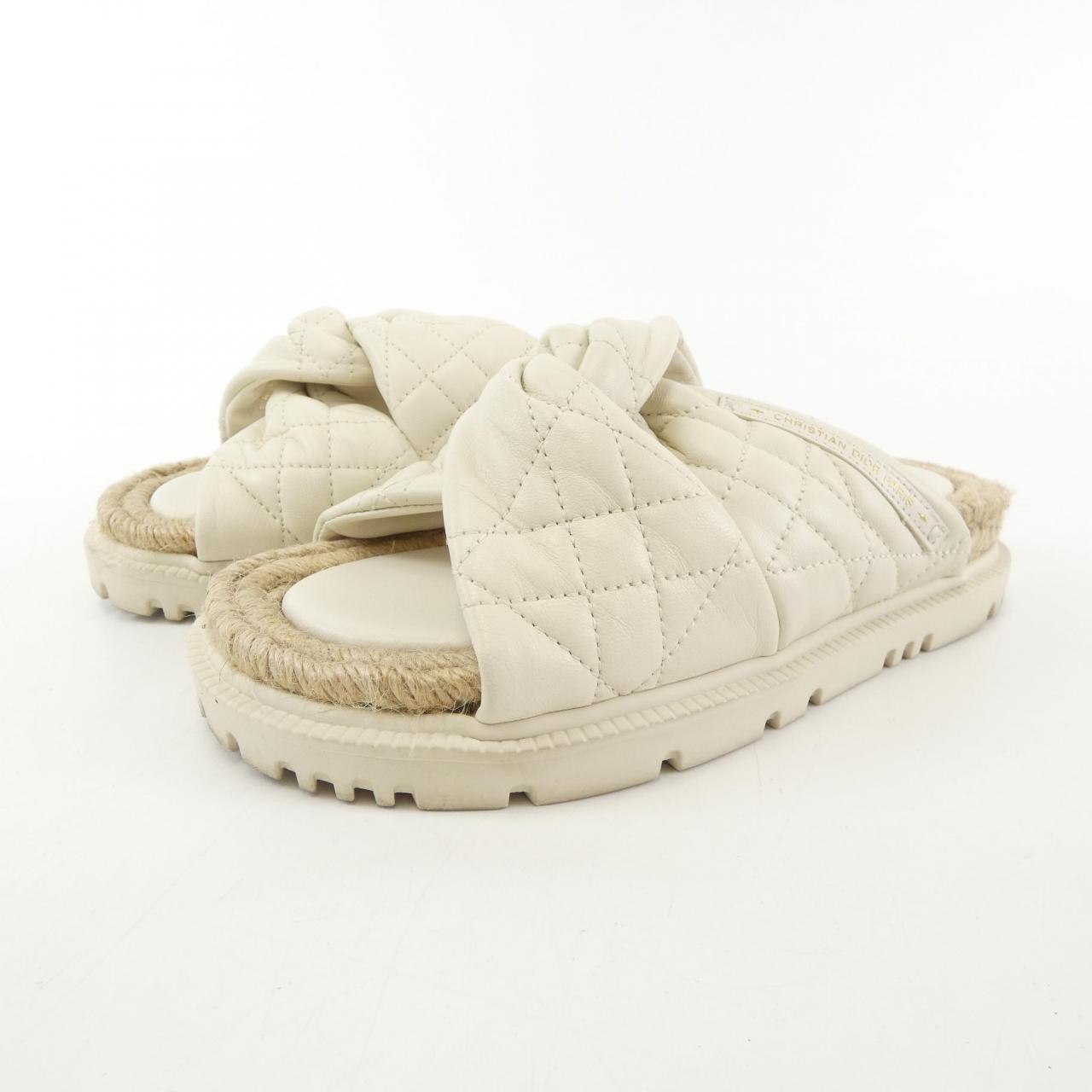 Christian Dior D-TWIST Leather Sandals
