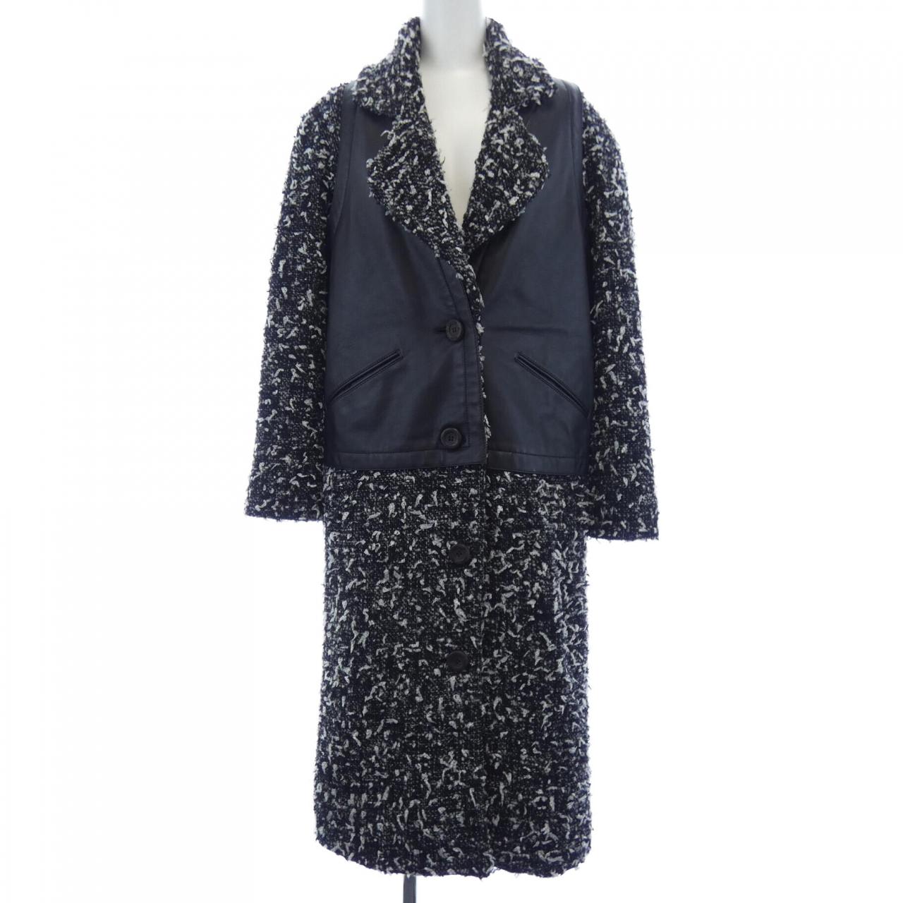 Chanel P62088V47480 Calfskin Coat
