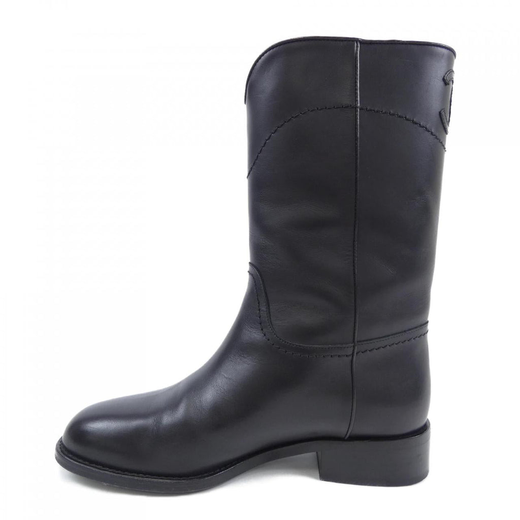Chanel G26068X01906 Calfskin Boots