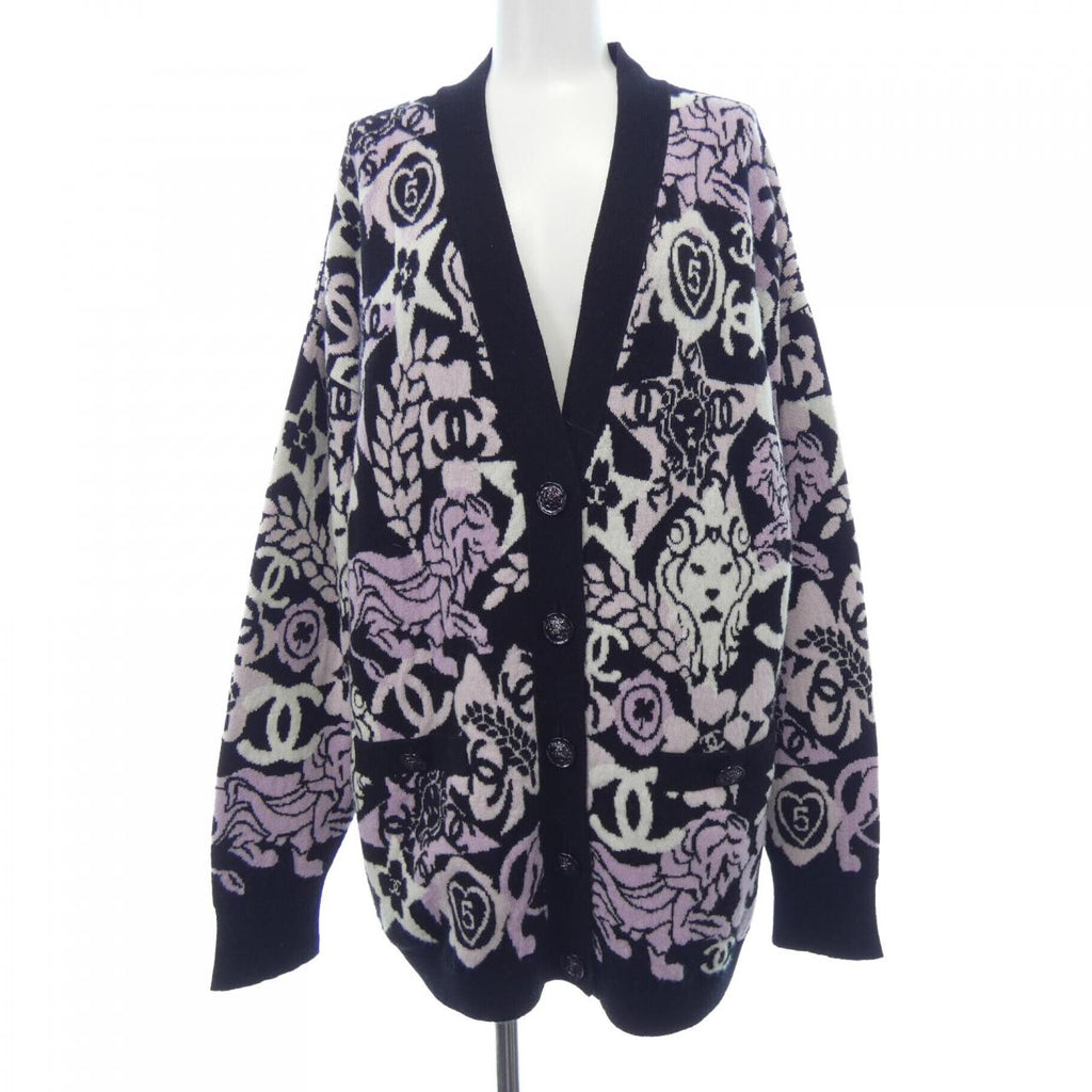 Chanel P73592K10550 22B 100% Cashmere igan