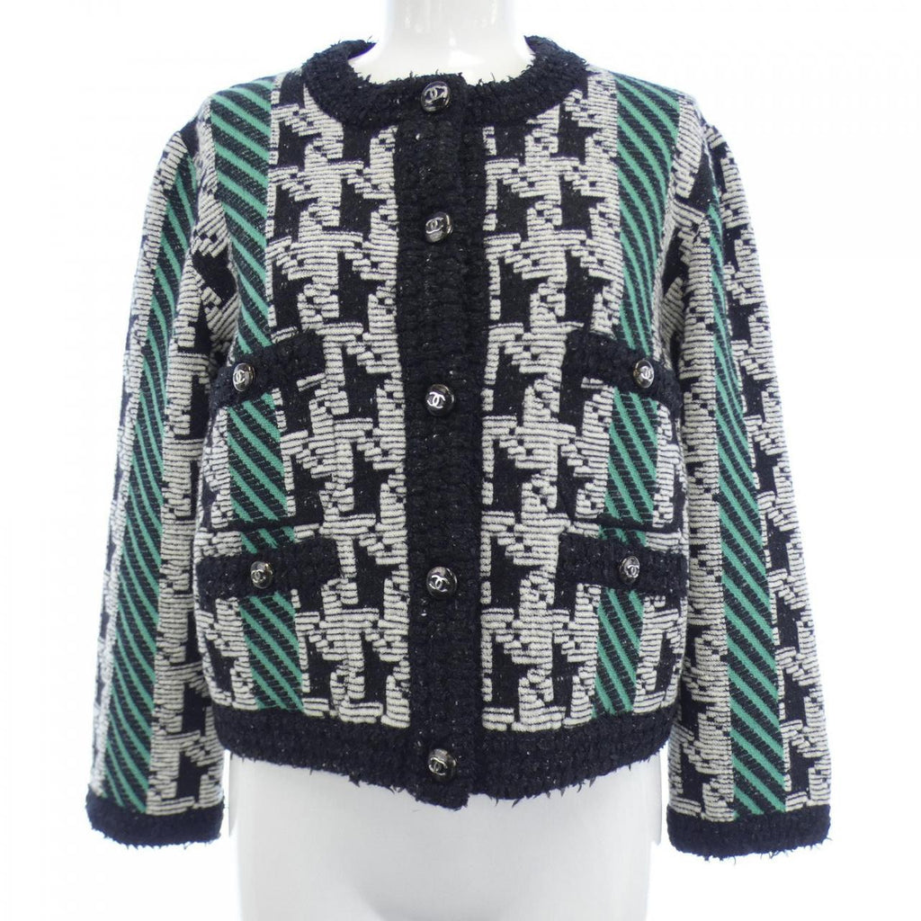 Chanel P77453K11195 Cashmere Blend Jacket