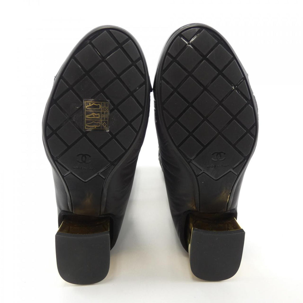 Chanel G38428Y55553 Fabric Lambskin Patent Calfskin Boots