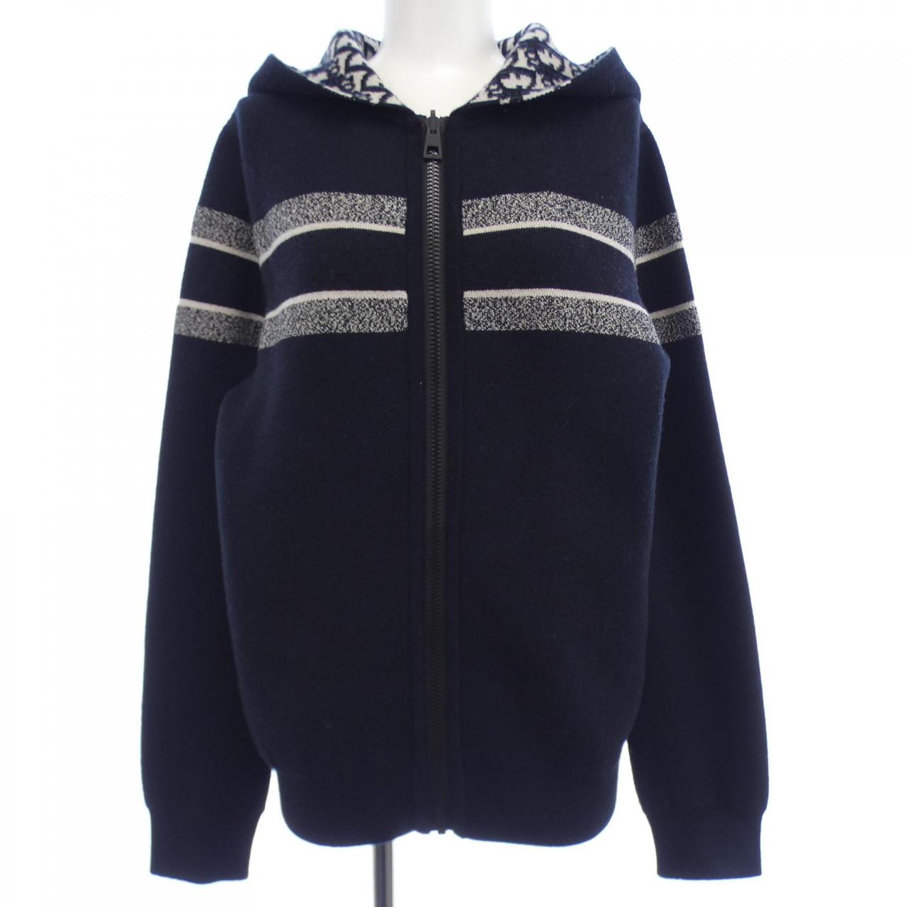 Christian Dior 054G12AM055 Cashmere Hoodie