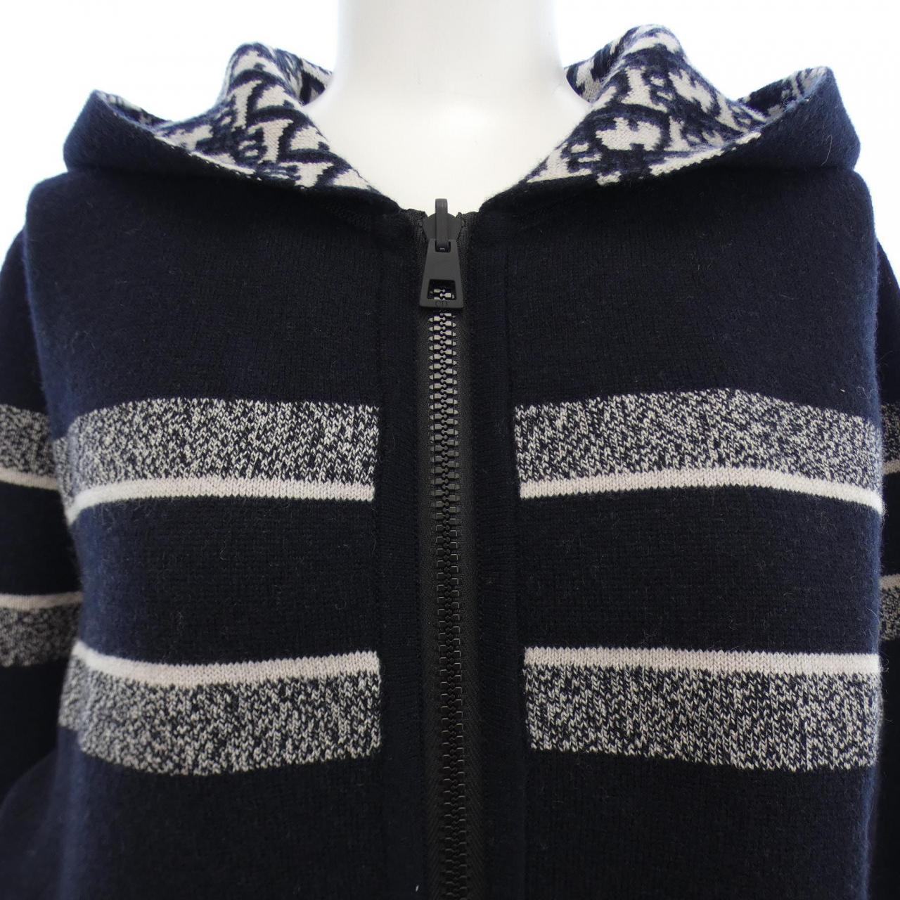 Christian Dior 054G12AM055 Cashmere Hoodie