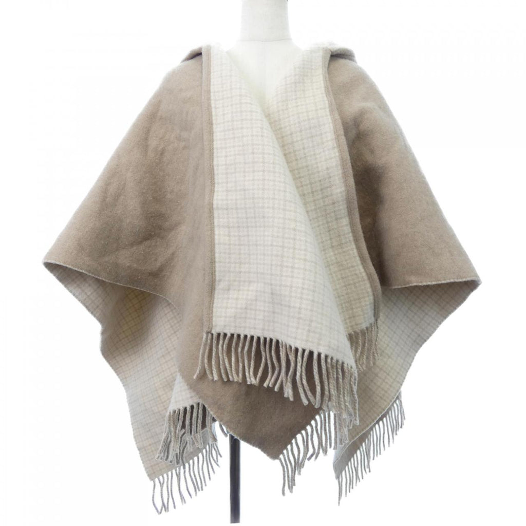 Fendi FXX722 AHR1 TU Cashmere Blend Cape