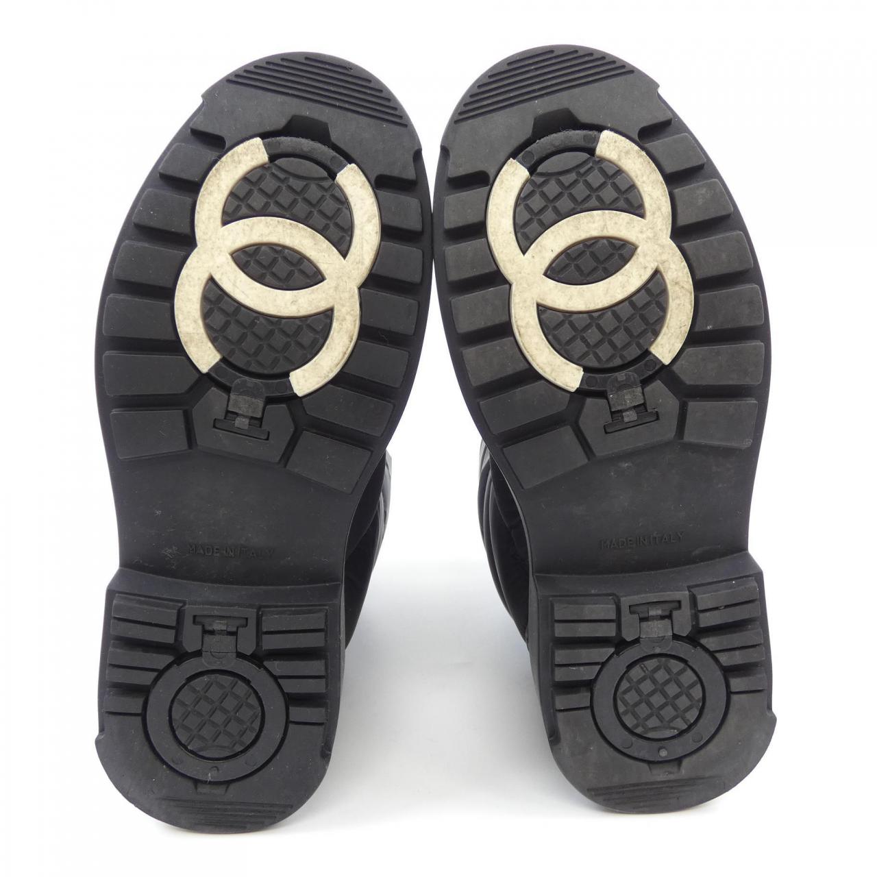 Chanel G33075X53217 Nylon Long Boots