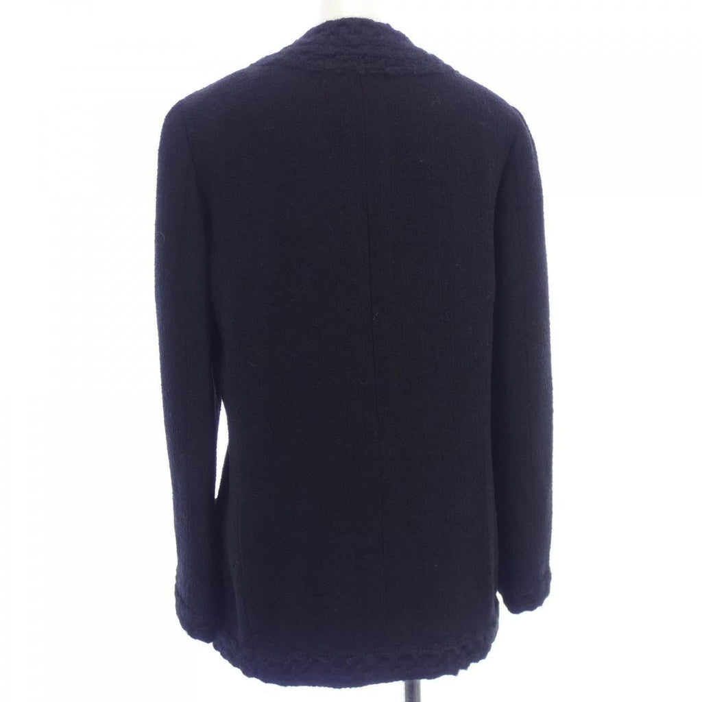 Chanel P12126V06999 98A Collarless Jacket Outerwear