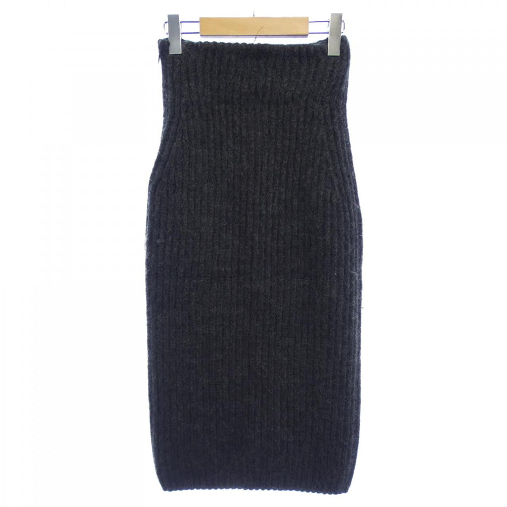 Fendi FZQ638 AHE4 Cashmere Blend Skirt