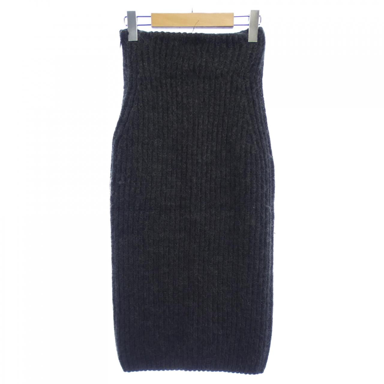 Fendi FZQ638 AHE4 Cashmere Blend Skirt