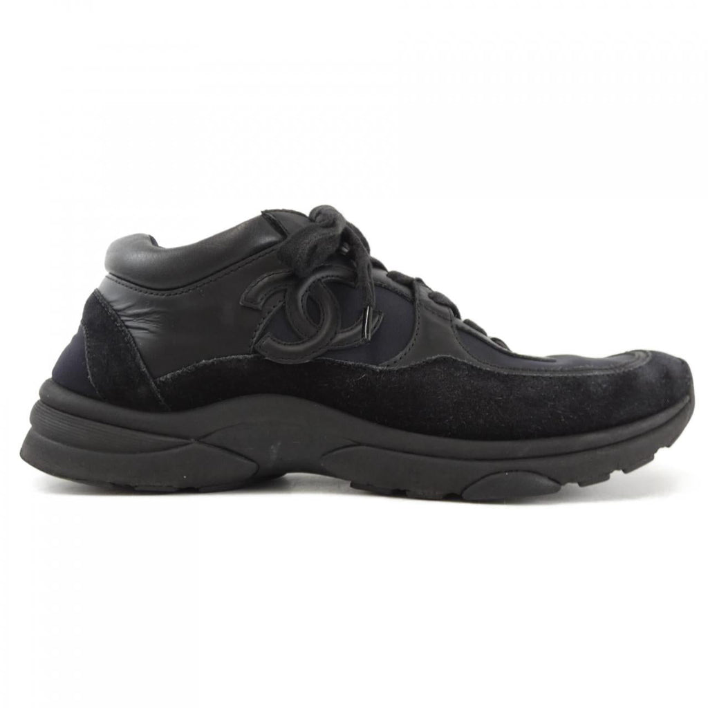 Chanel G33745Y52846 Calfskin Lambskin Fabric Sneakers