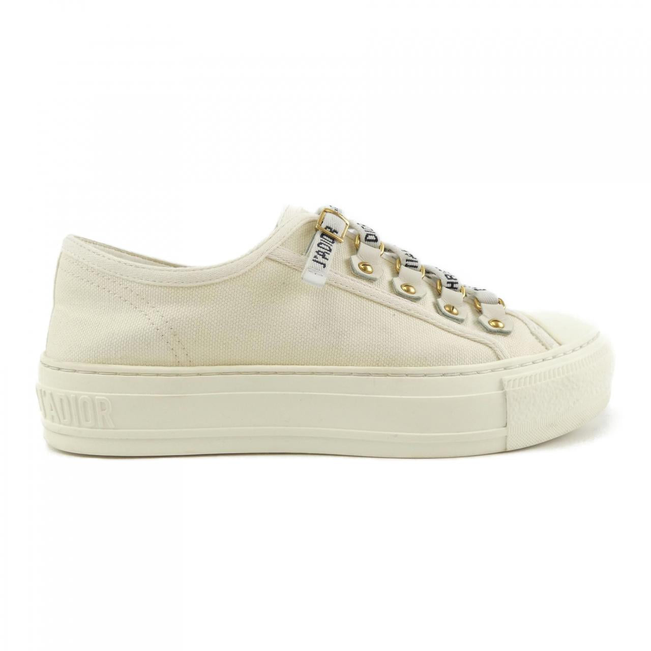 Christian Dior WALK'N'DIOR Cotton Canvas Sneakers