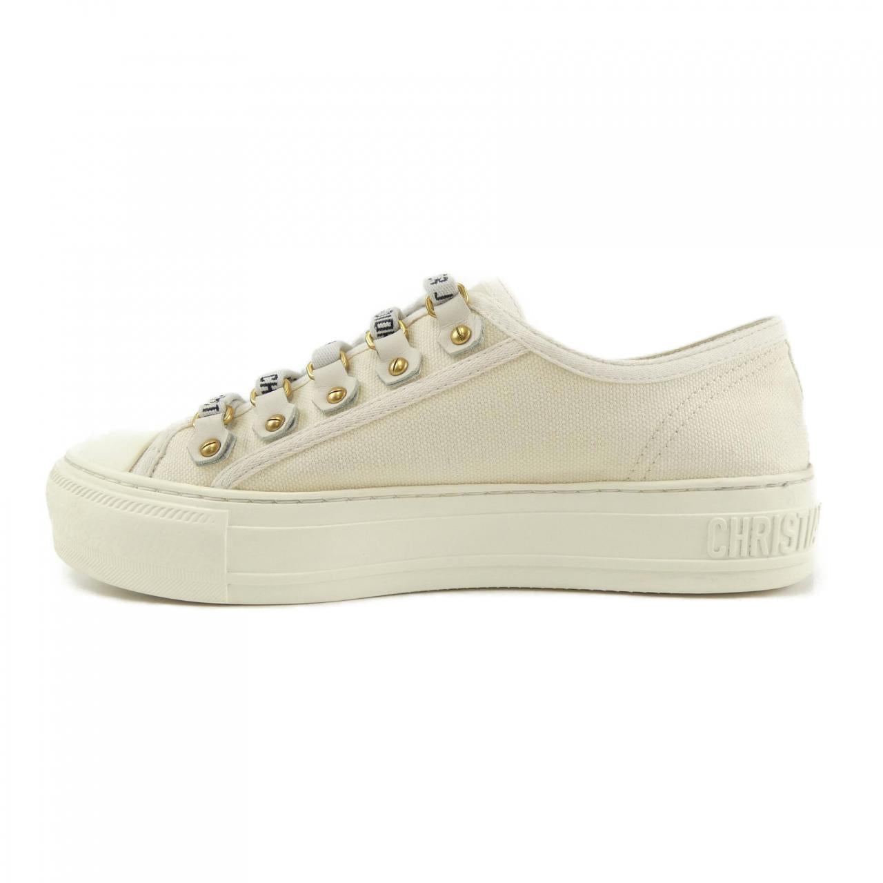 Christian Dior WALK'N'DIOR Cotton Canvas Sneakers