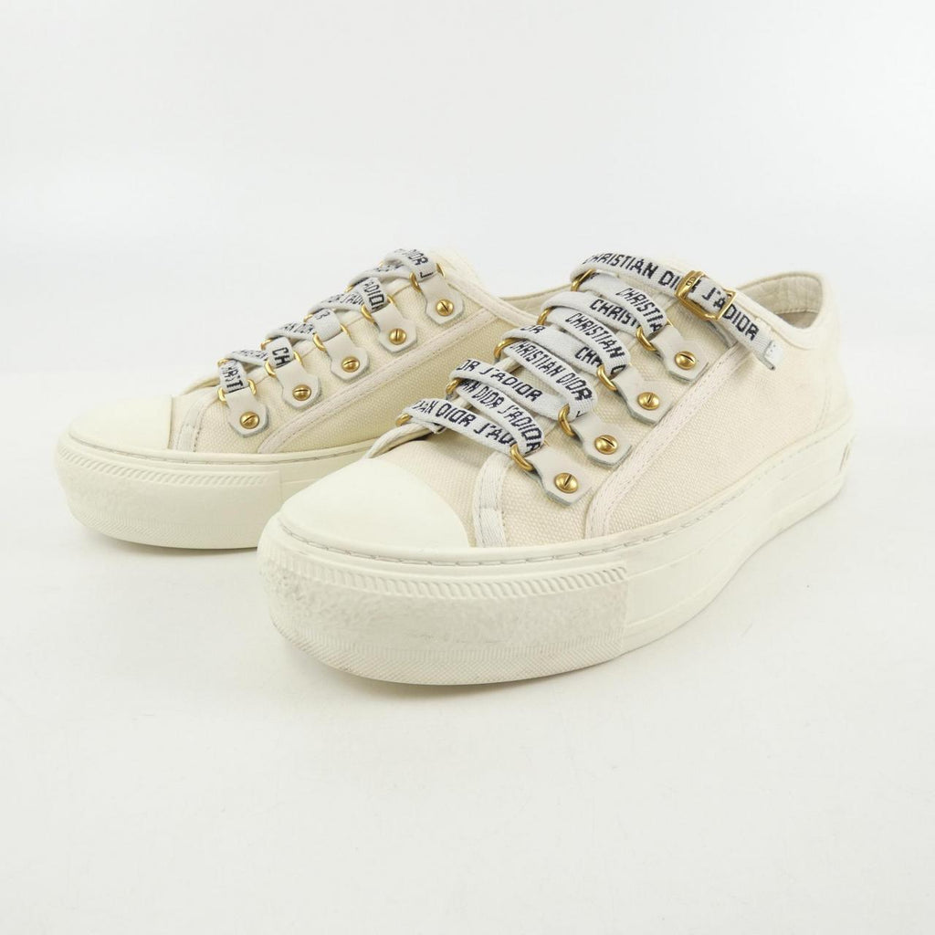 Christian Dior WALK'N'DIOR Cotton Canvas Sneakers
