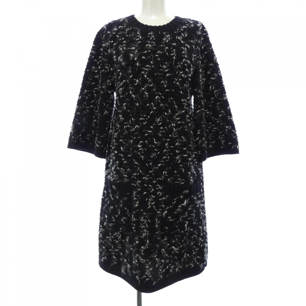 Chanel P52503K06806 Cashmere Blend Dress