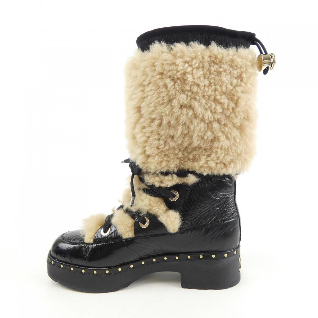 Chanel G35157Y53513 Shearling Boots