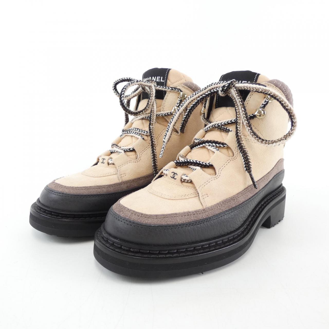 Chanel Suede Calfskin Boots