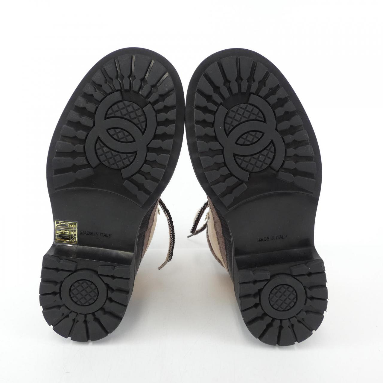 Chanel Suede Calfskin Boots