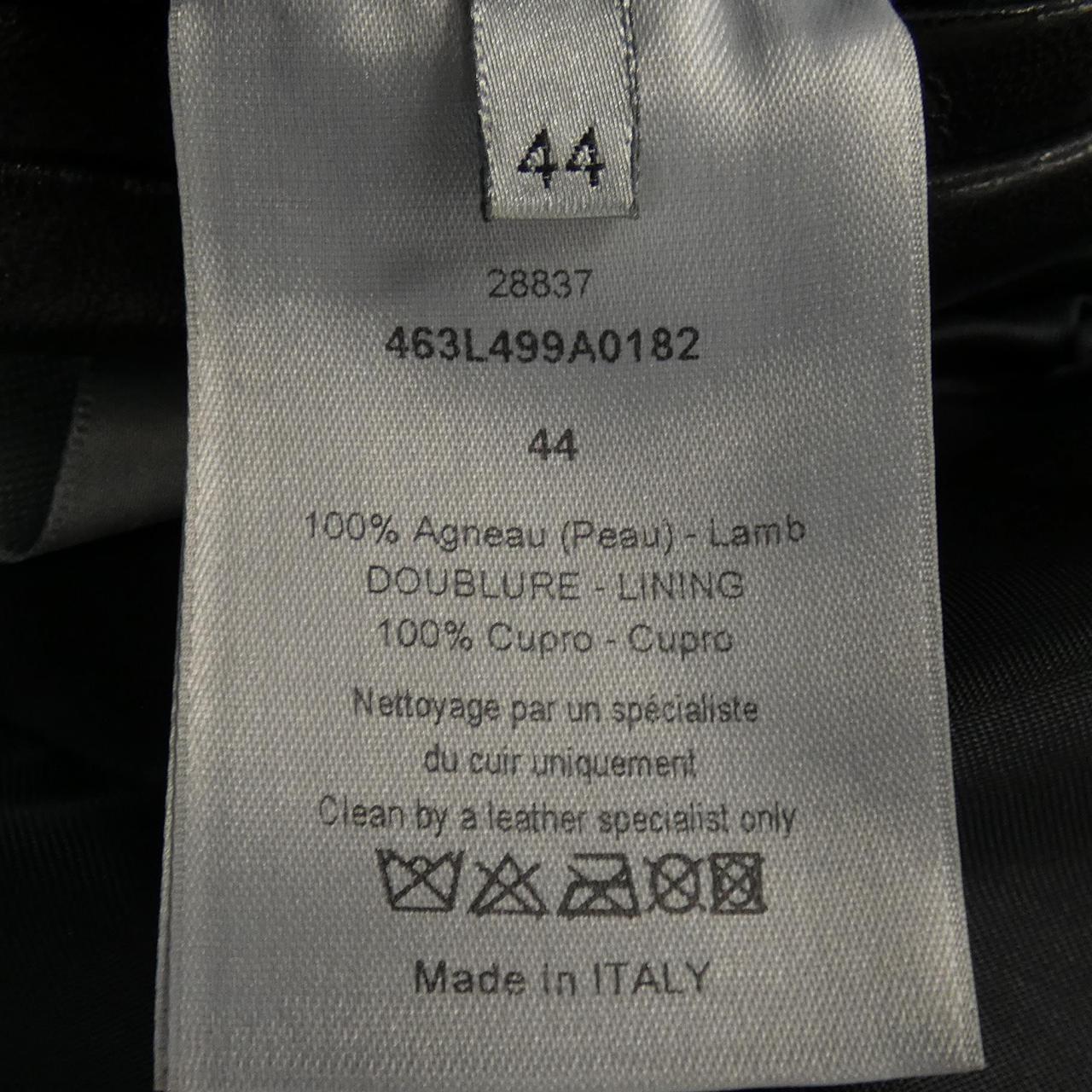 Dior Homme Leather Riders Jacket