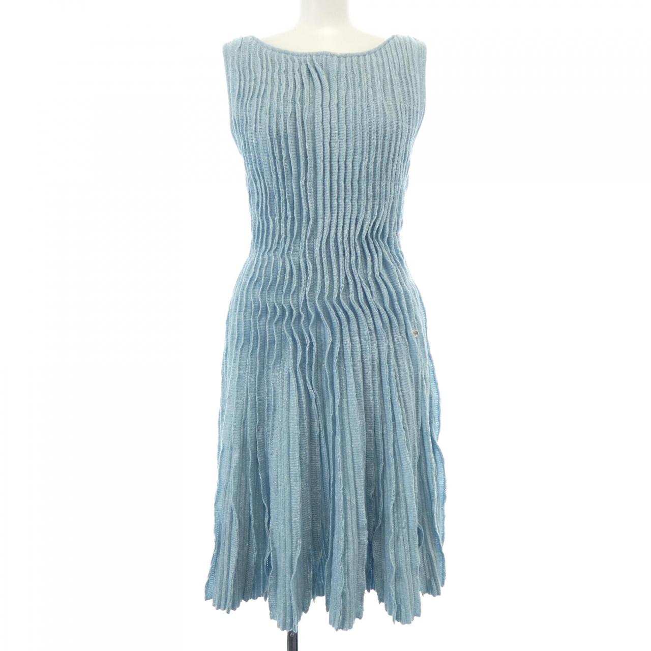 Chanel P45371K04831 Cashmere Dress