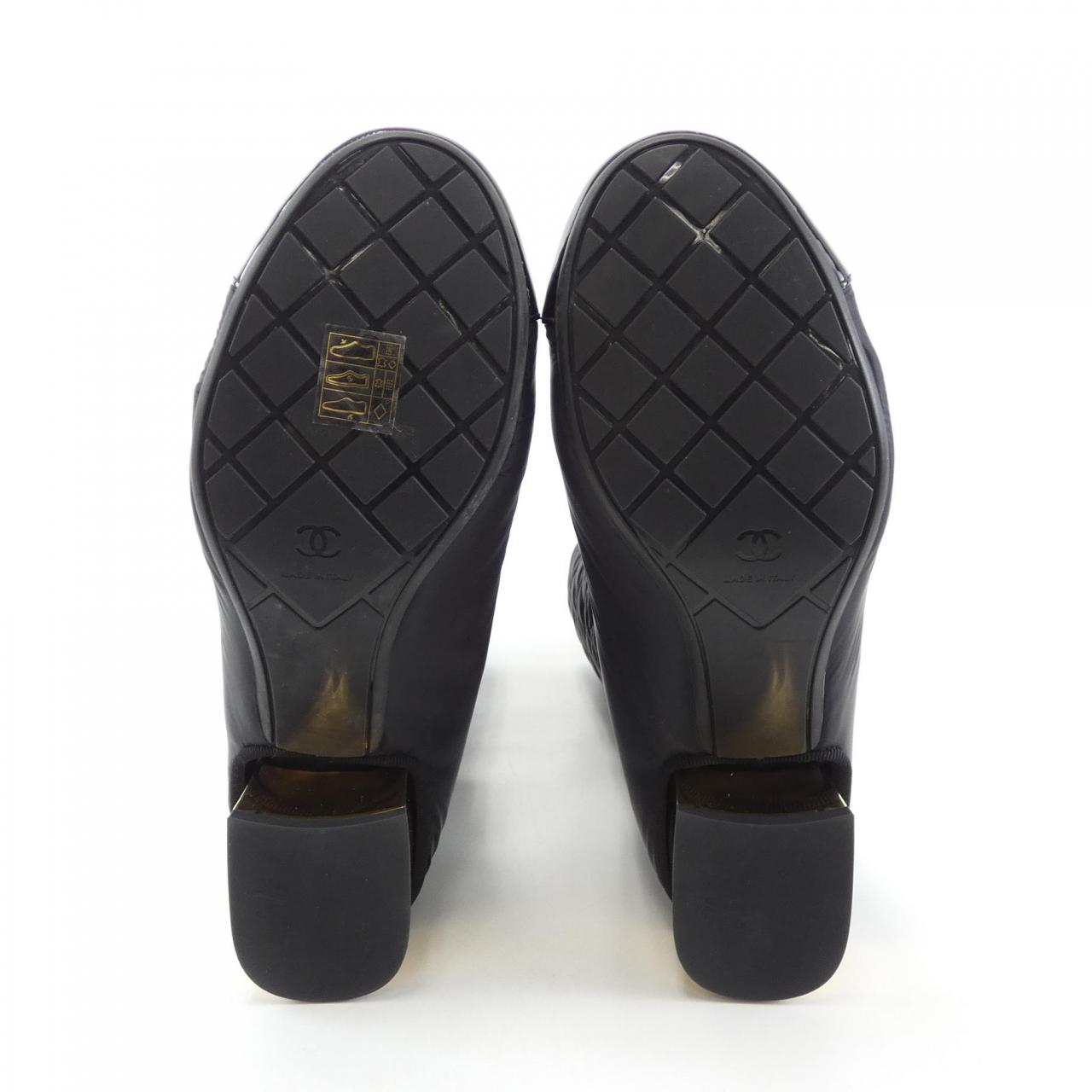 Chanel G38428Y55553 Fabric/Lambskin & Patent Calfskin Boots