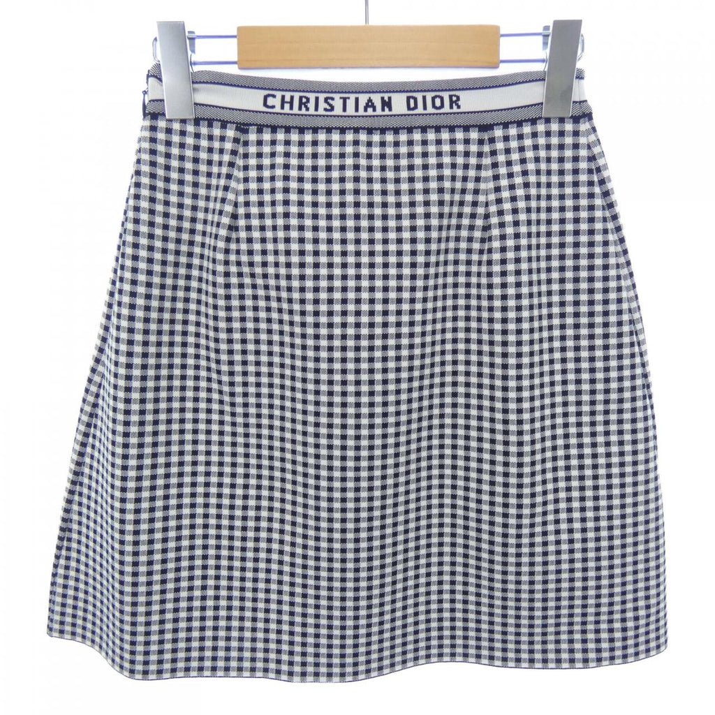 Christian Dior Check Skirt