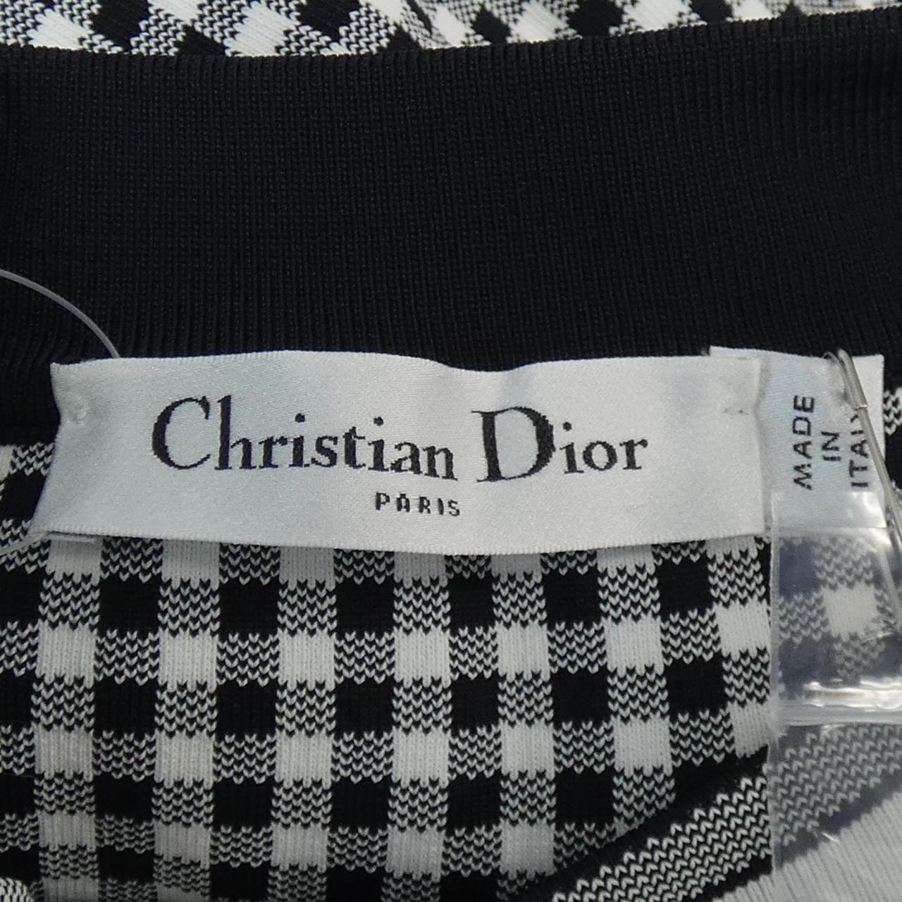 Christian Dior Check Skirt