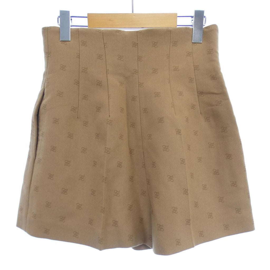 Fendi FR6336 AHL4 Cashmere Blend Shorts
