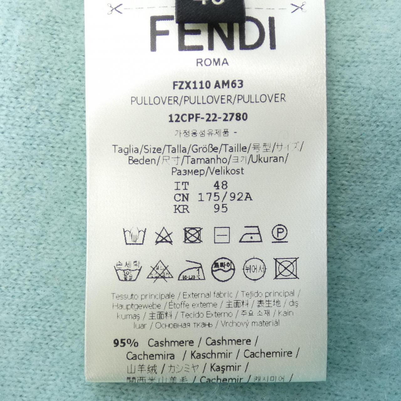 Fendi FZX110 AM63 Cashmere Knit