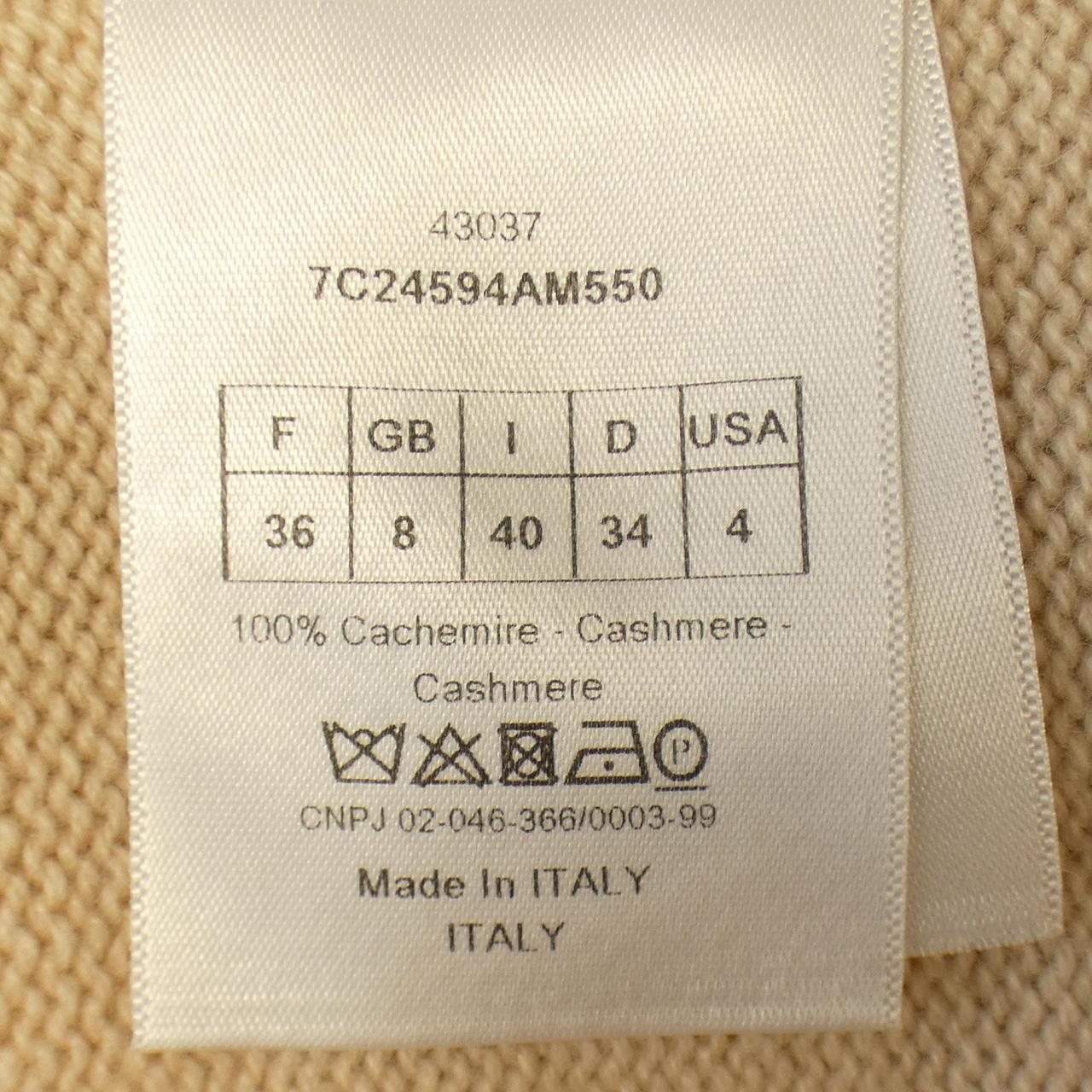 Christian Dior 100% Cashmere Knit