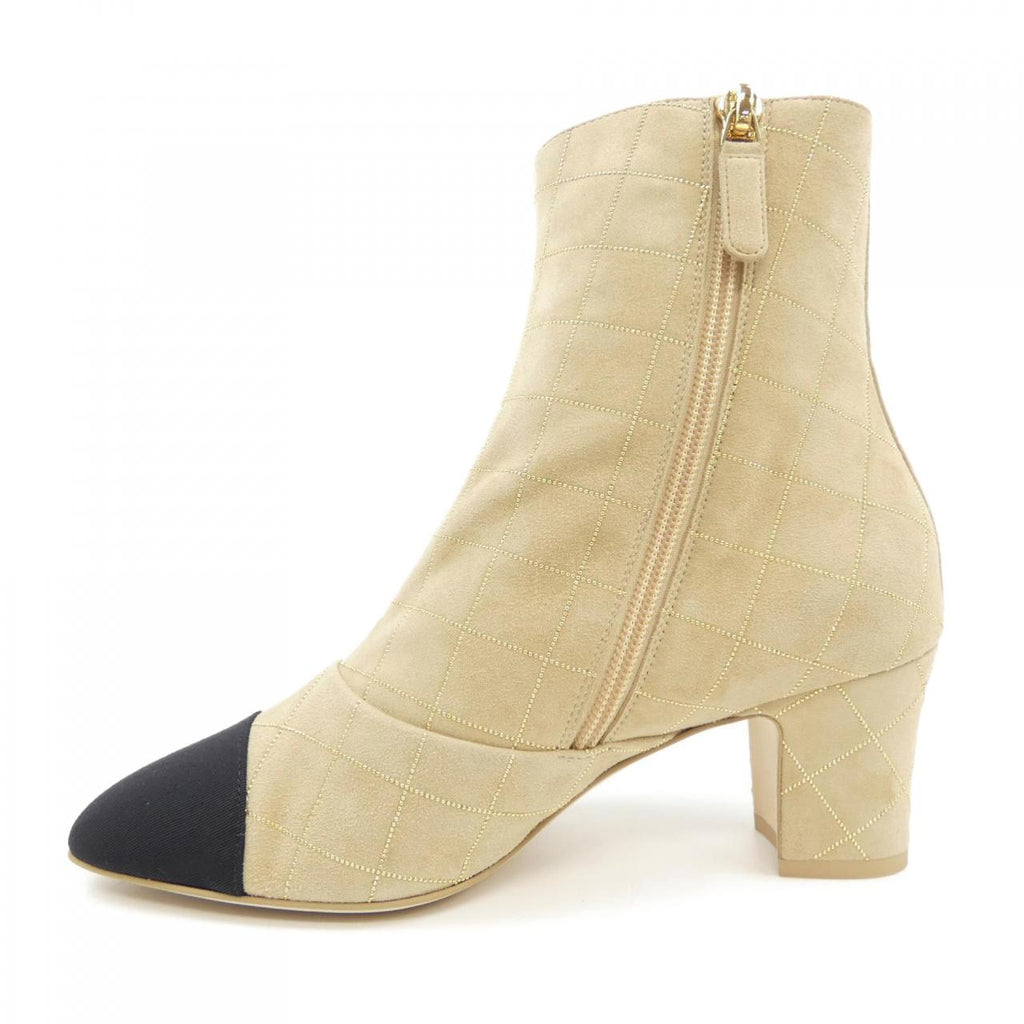 Chanel G46209B19042 Suede Goatskin&Grogram Boots