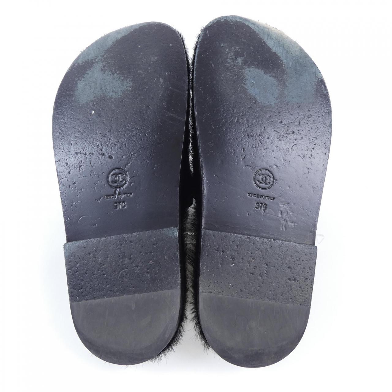 Chanel G38648Y56034 Calfskin Suede Calfskin Sandal
