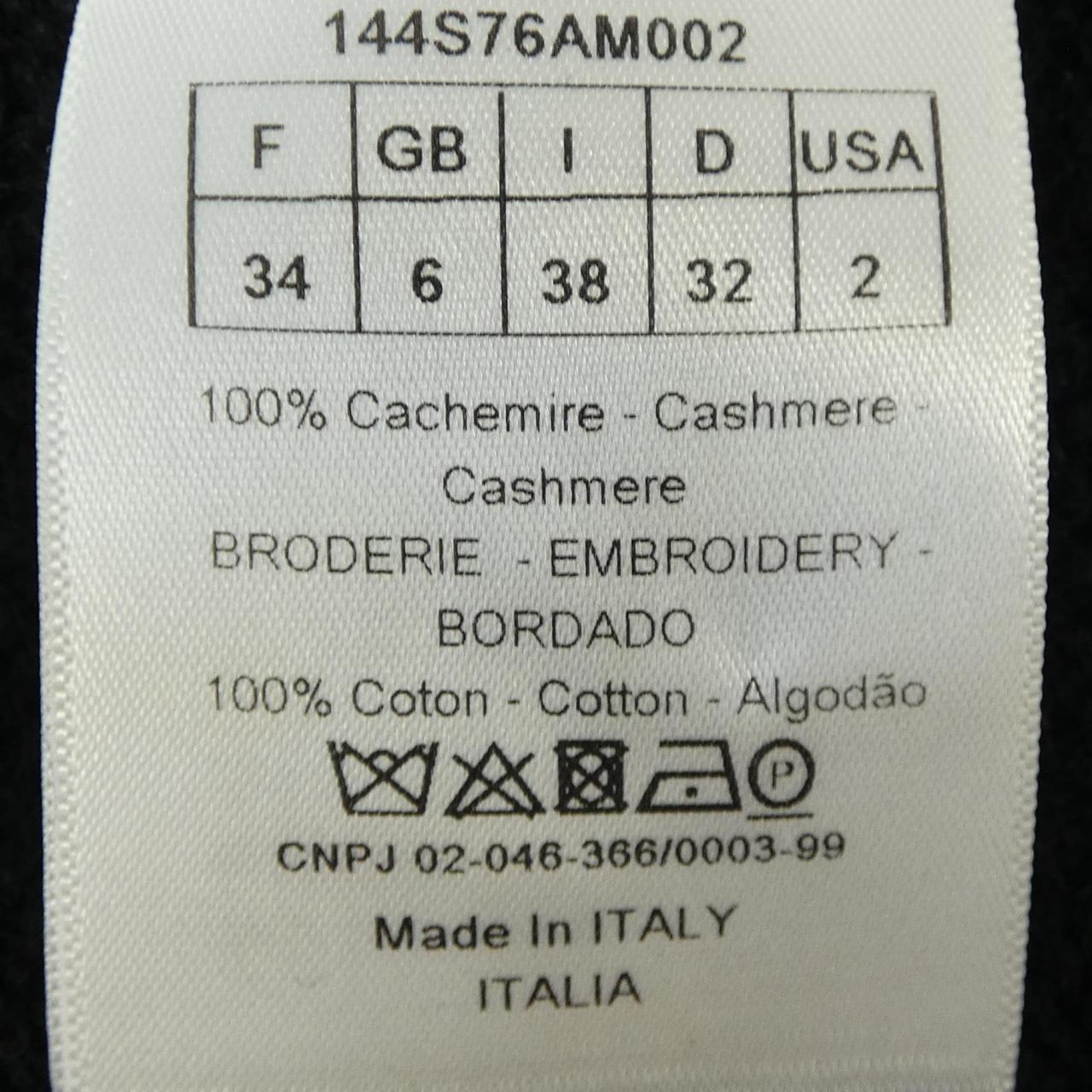 Christian Dior 100% Cashmere Knit