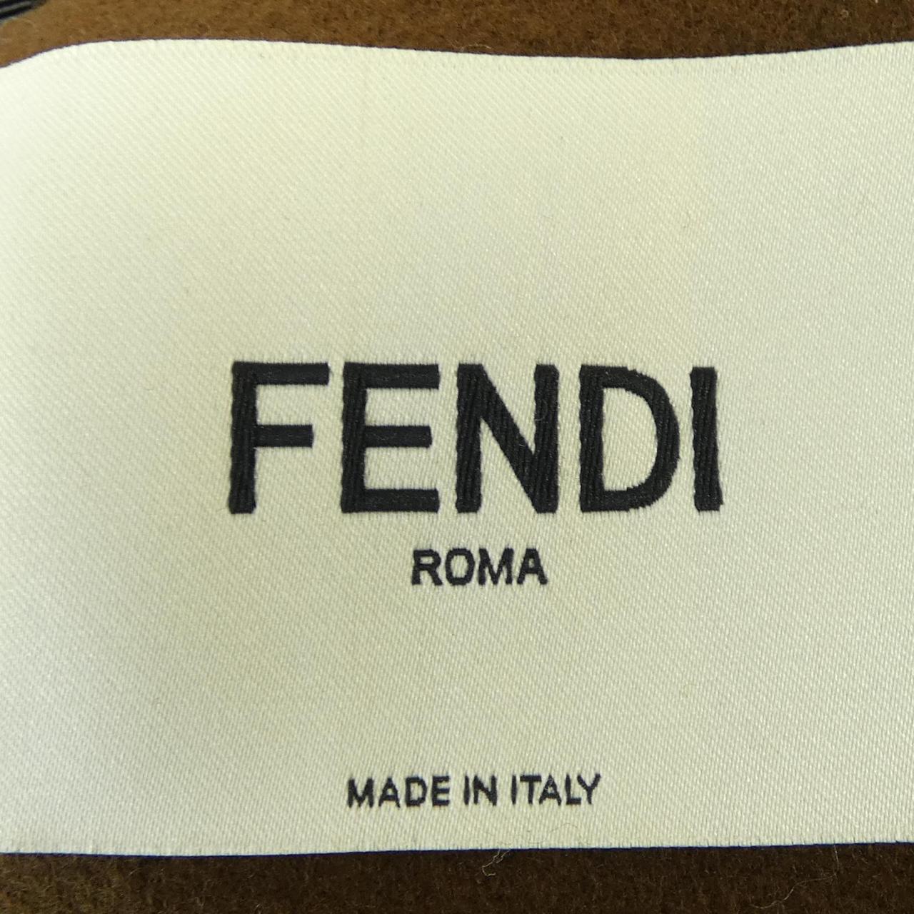 Fendi FF8681 A8GC Cashmere Blend Coat