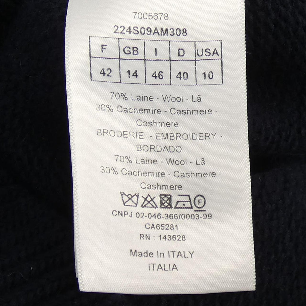 Christian Dior 224S09AM308 Cashmere Knit