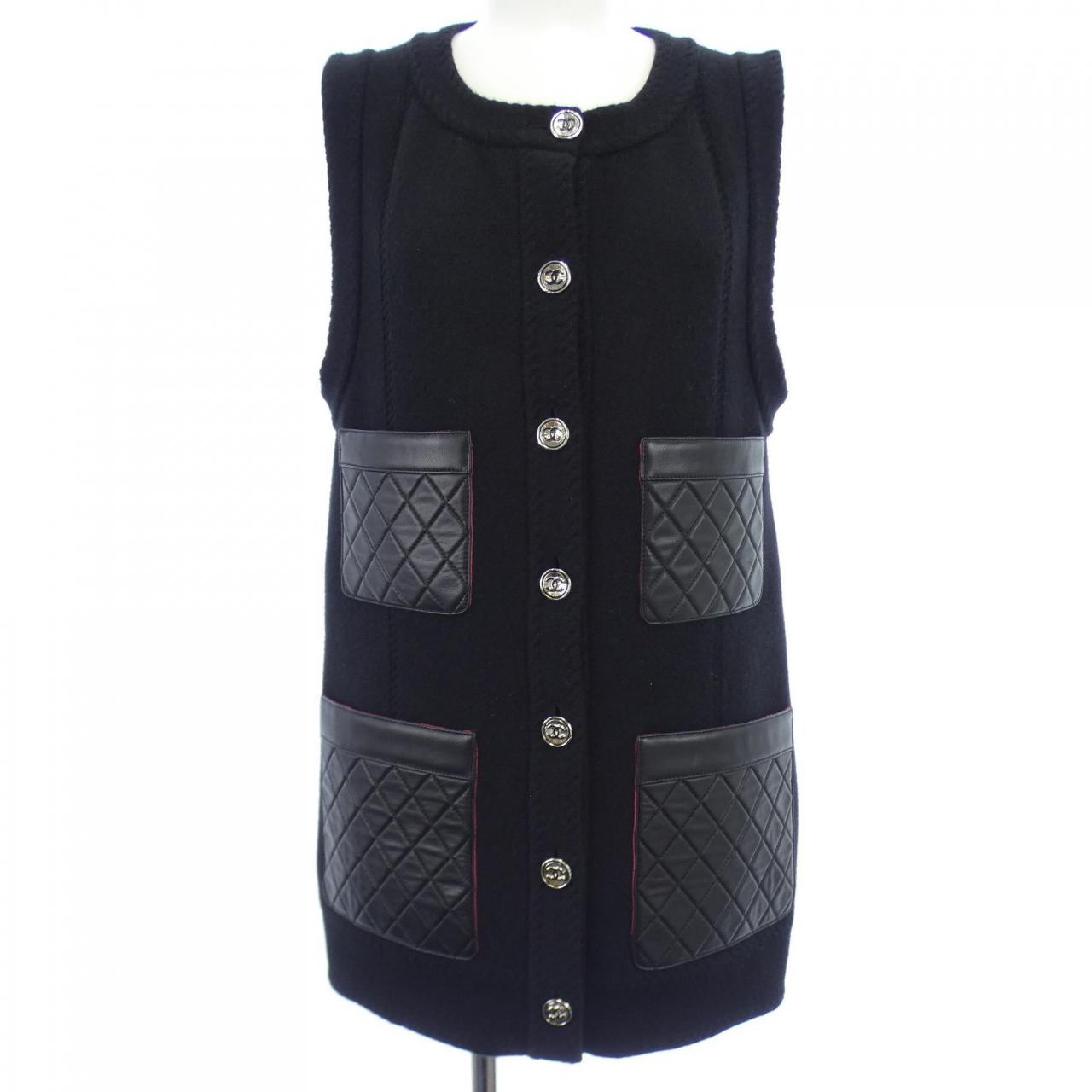 Chanel P77855K11239 Cashmere Vest