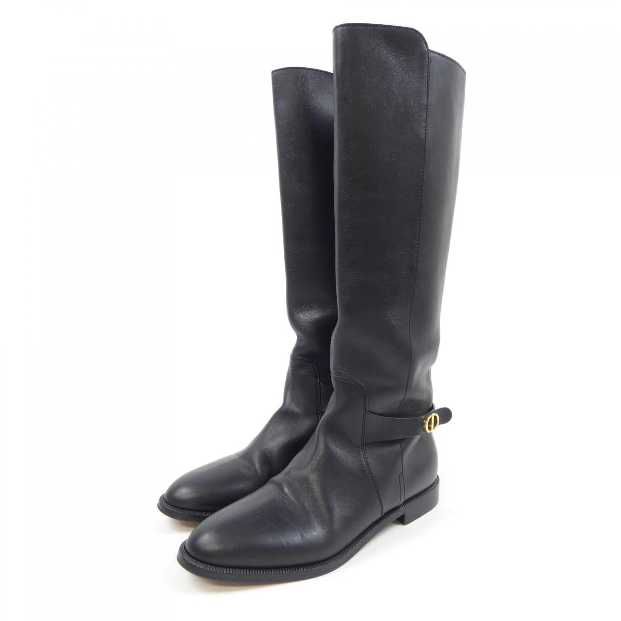 Christian Dior EMPREINTE Calfskin Long Boots