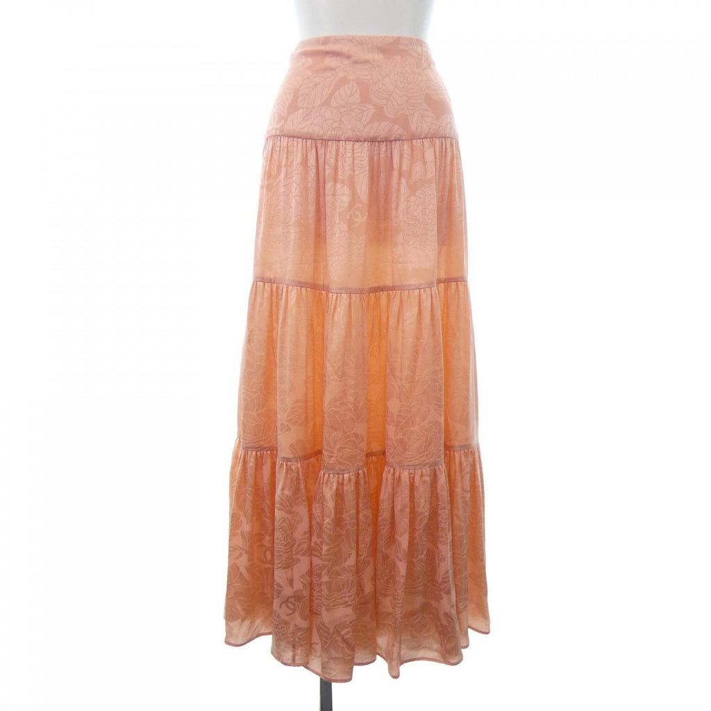 Chanel Silk Skirt