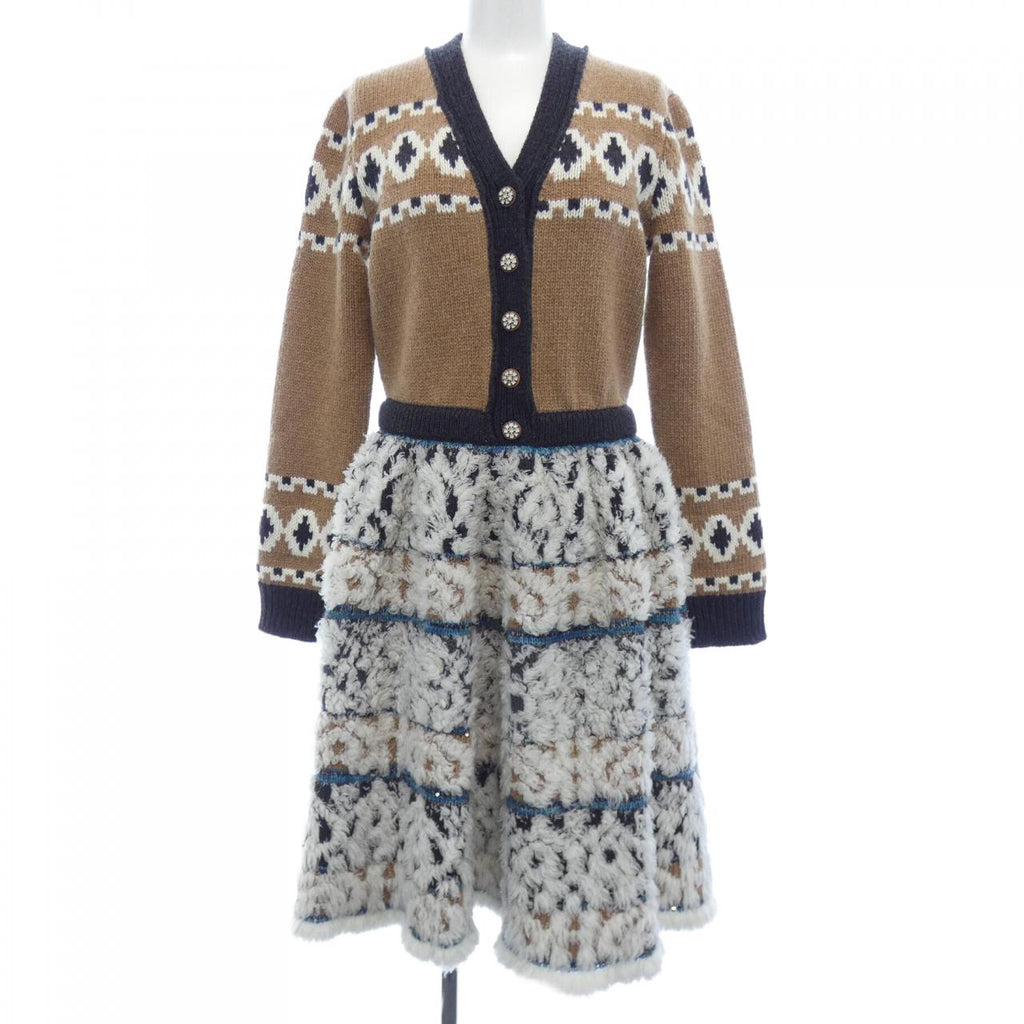 Chanel P62541K48057 Cashmere Dress