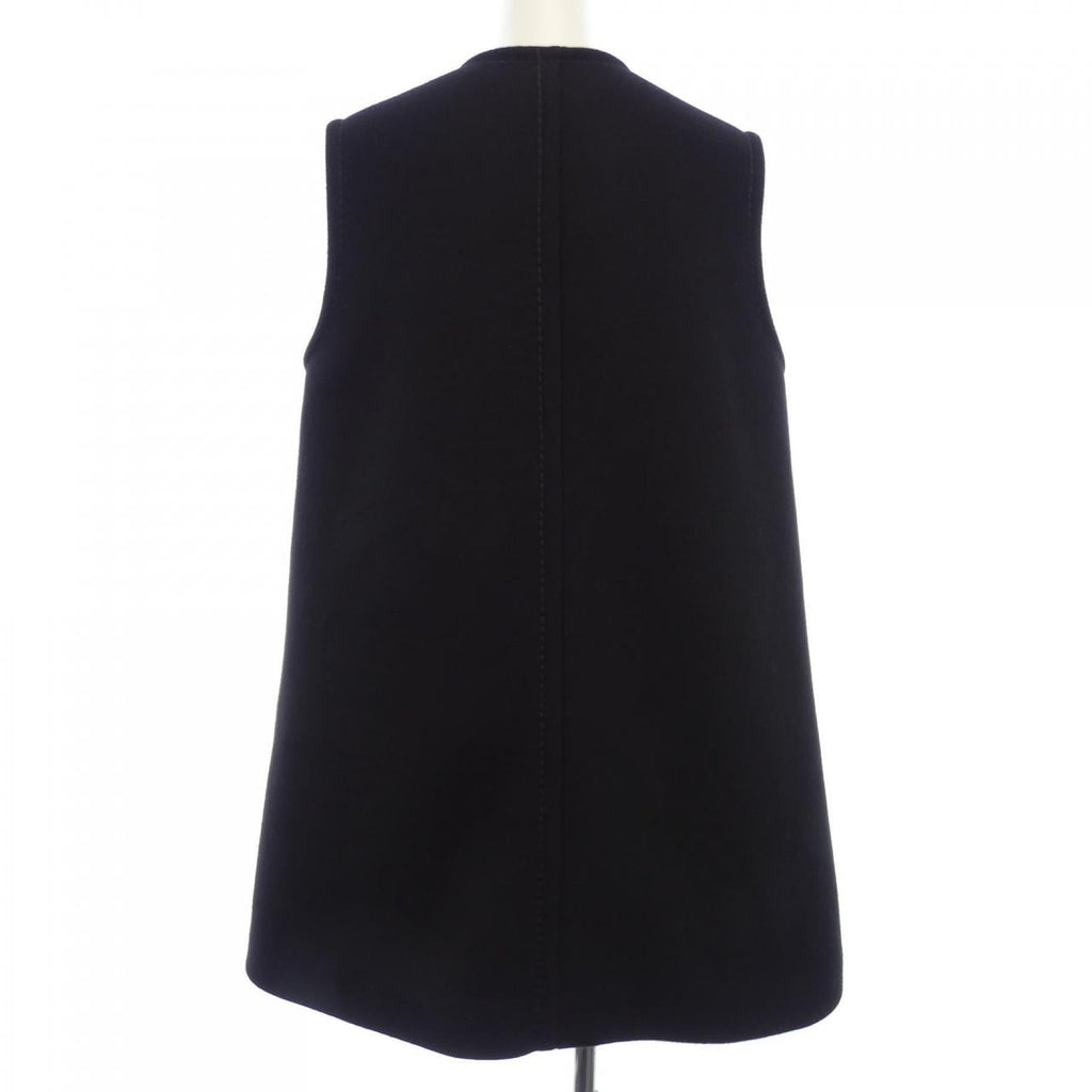 Fendi FF8427 Cashmere Blend Fox Long Vest